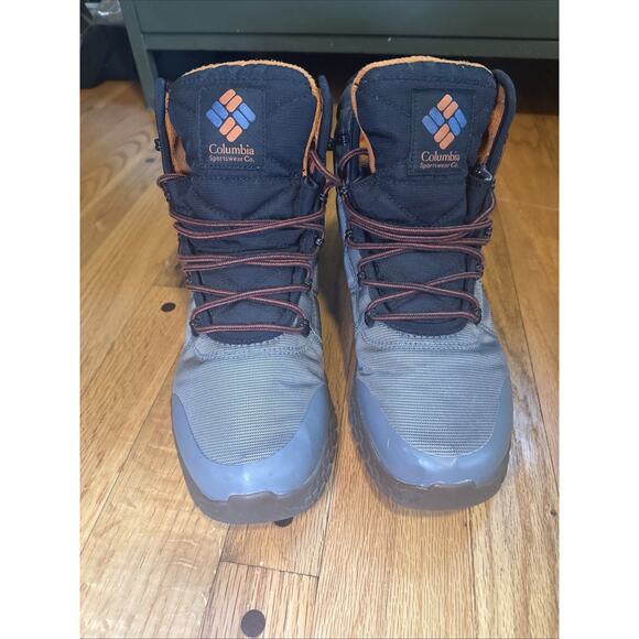 Columbia Fairbanks Omni-heat Mid Snow Boots Mens US Size 10 Waterproof - Picture 2 of 9